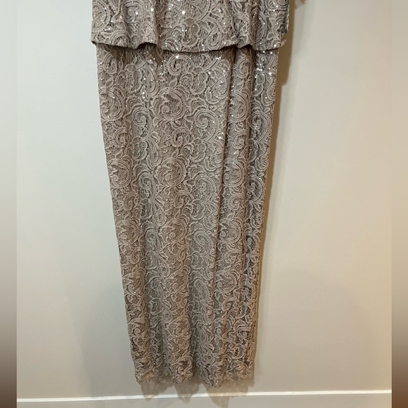 NWT! URSULA OF SWITZERLAND Filigree Lace 3/4 Sleeve in Mauve, Size 12 - Picture 8 of 16